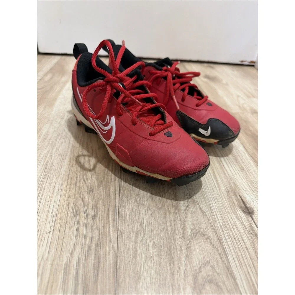 Nike Force Trout 9 Keystone Baseball Cleats  Red Youth Size 4.5Y FB9731-600 - Picture 2 of 6